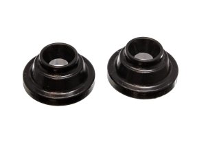 Volkswagen Golf Coil Spring Isolators - Rear - Energy Suspension - Hyper-Flex Polyurethane - Black - `99-`06